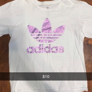 Youth large adidas trefoil shirt